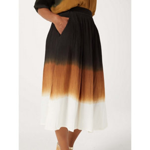 Masai Copenhagen Sonya Ombre Skirt with Stretch Waistband - 194088