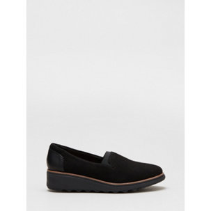 Clarks Sharon Dolly Wide Fit Loafer - 195990
