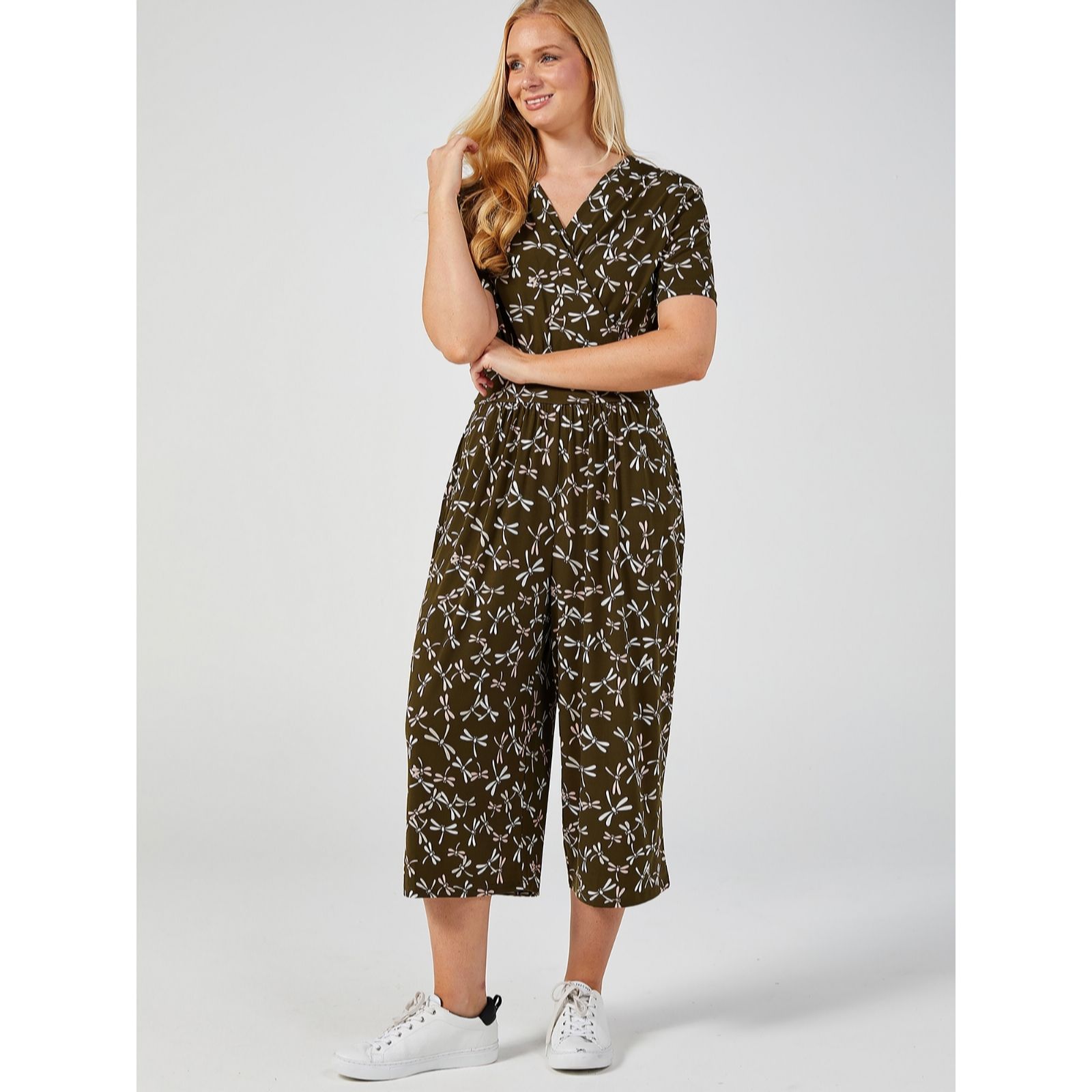 kim and co gaucho jumpsuit