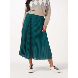 Ben de Lisi Pleated Midi Skirt - 195192