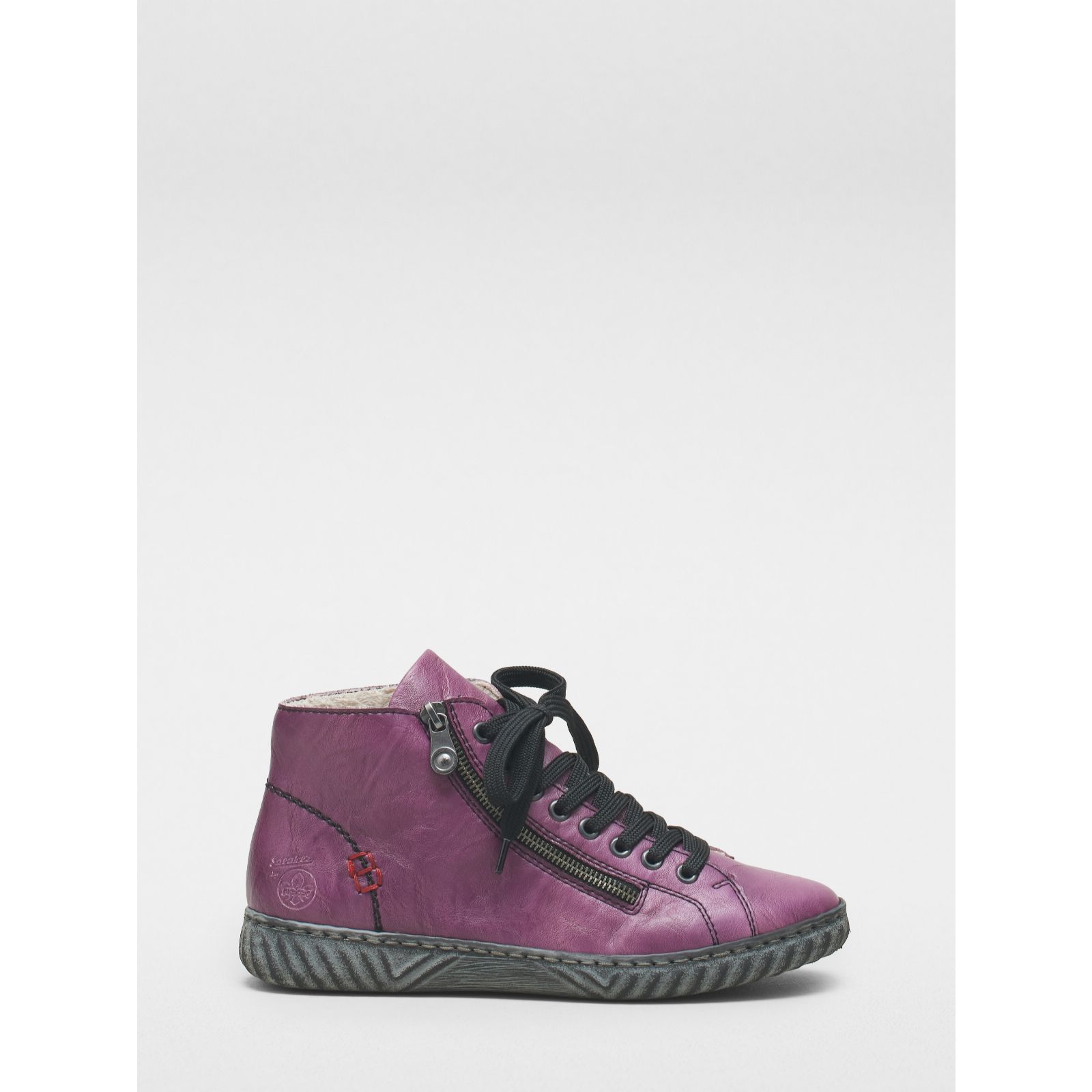 Rieker Lace Up & Zip Bootie