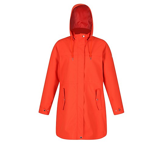 Regatta Adasha Long Hooded Stretch Waterproof Jacket