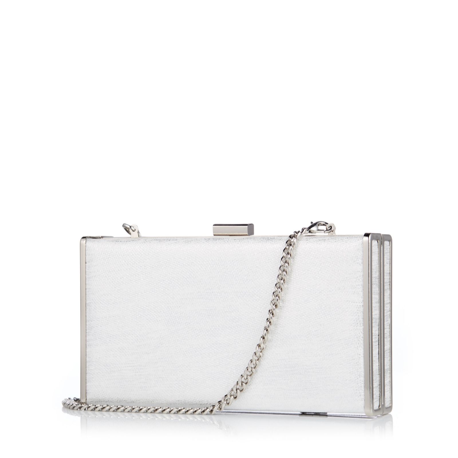 moda in pelle clutch bag