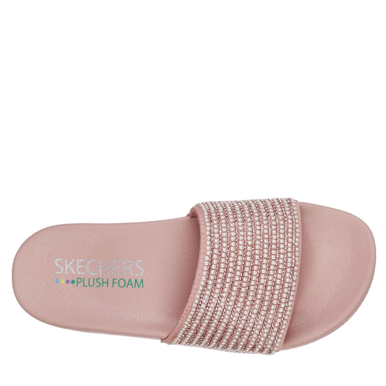 skechers cali beaded slider