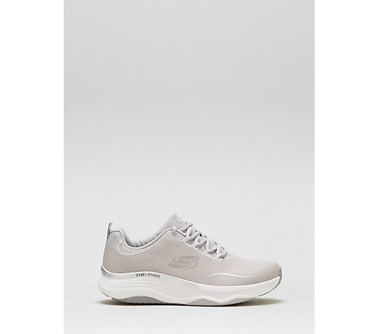 Skechers D'Lux Fitness Pure Glam Lace Up Trainer