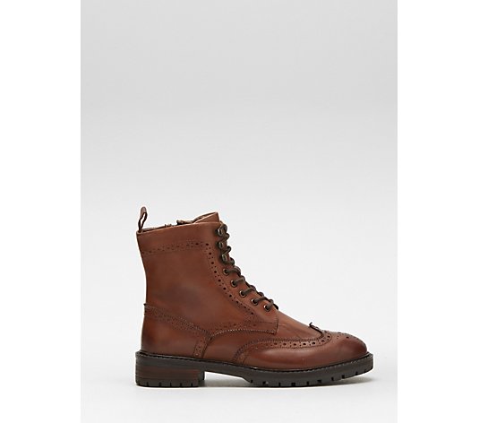 Dune Purely Brogue Lace Up Boot