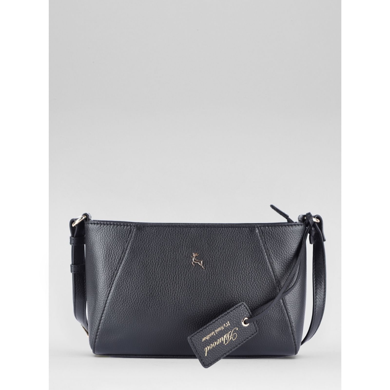 Ashwood Leather Twist Handle Shoulder Bag - QVC UK