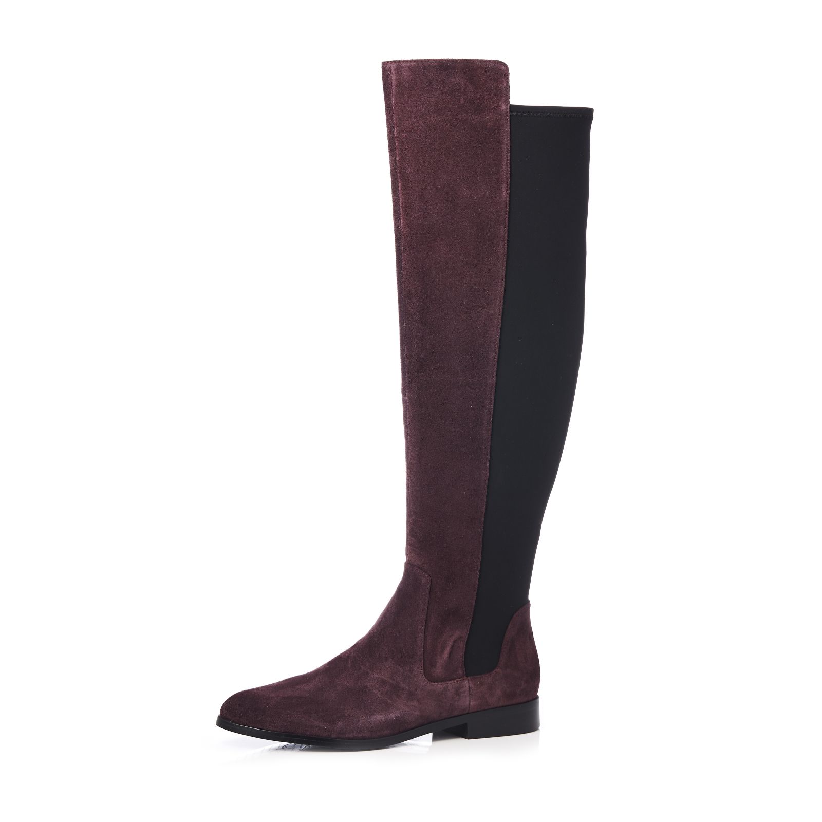 clarks slim calf boots