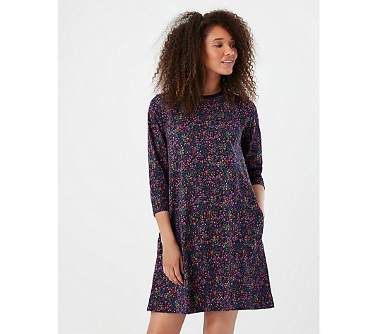 Joules Layla Printed A-Line Dress
