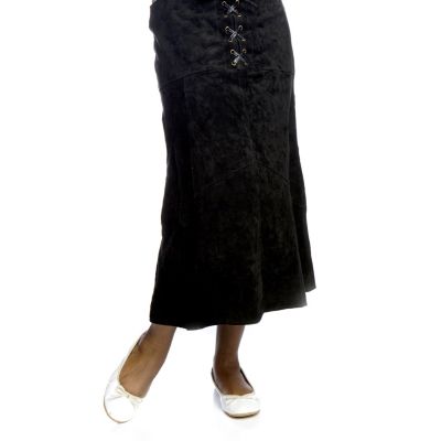 Faux suede 2025 skirt qvc