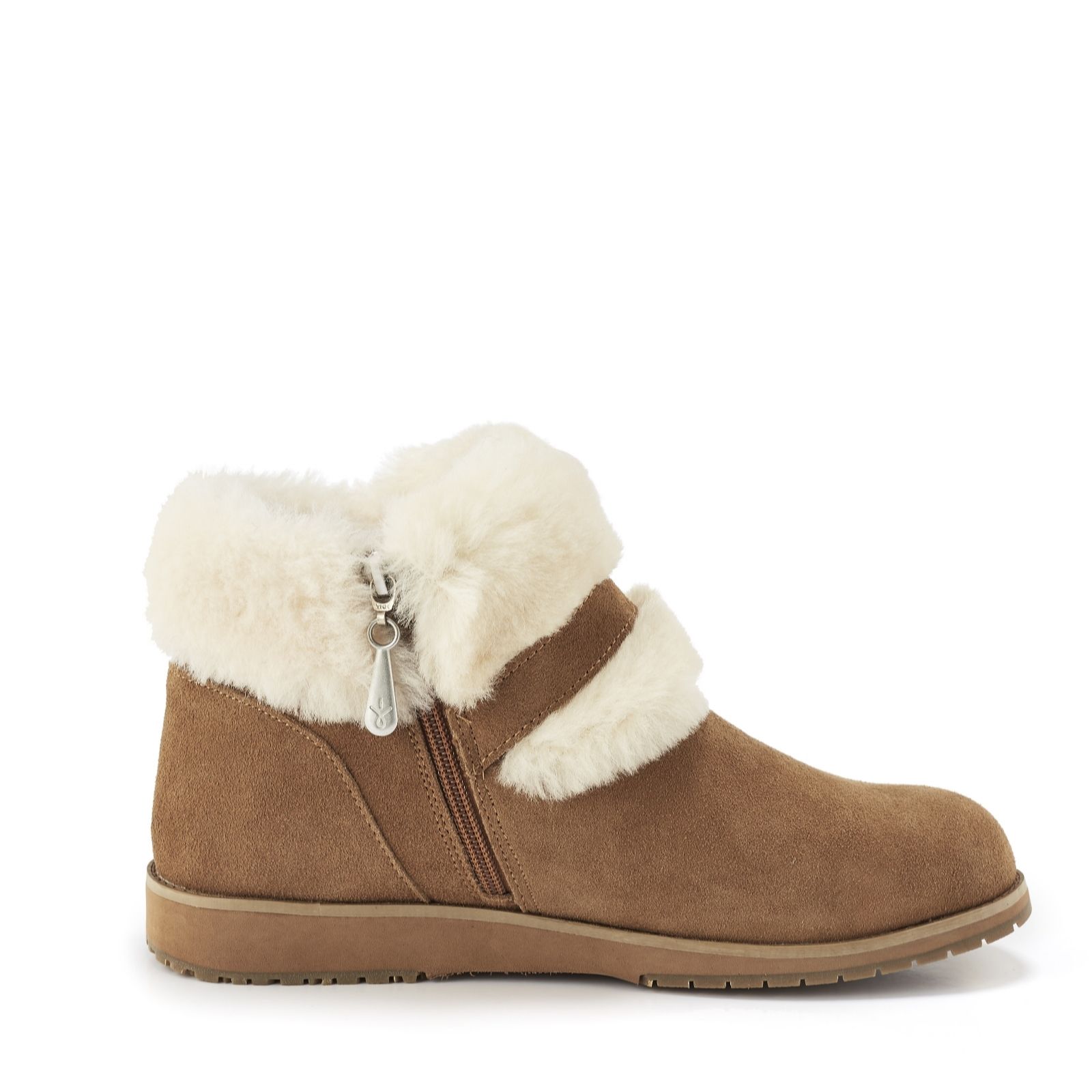 Emu oxley fur store cuff low boot