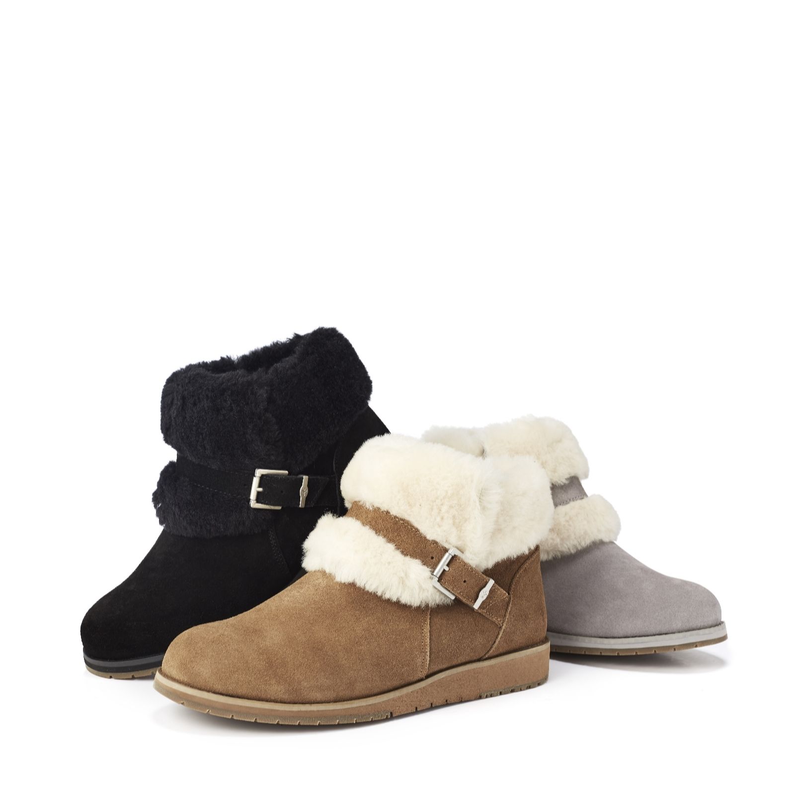 Emu oxley fur cuff hotsell low boot