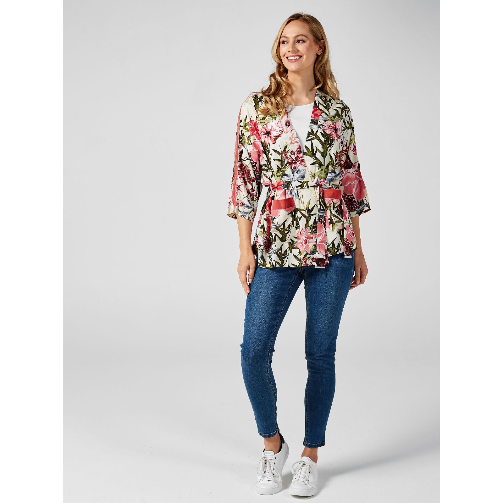 floral kimono jacket uk