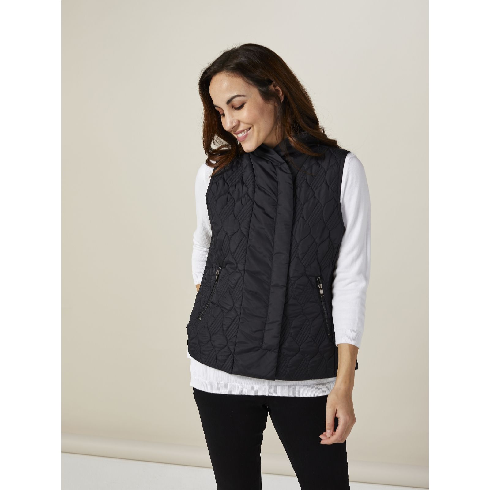 WynneLayers Quilted Gilet - QVC UK
