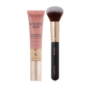 Sculpted by Aimee Second Skin Dewy Finish Foundation & Brush - 246200