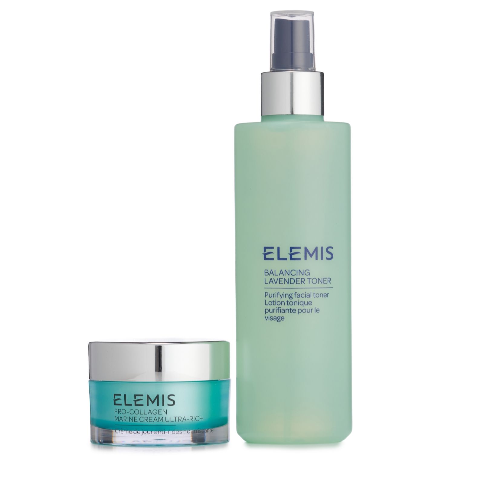 Elemis Pro-Collagen Marine Cream Ultra-Rich 30ml & Toner 200ml