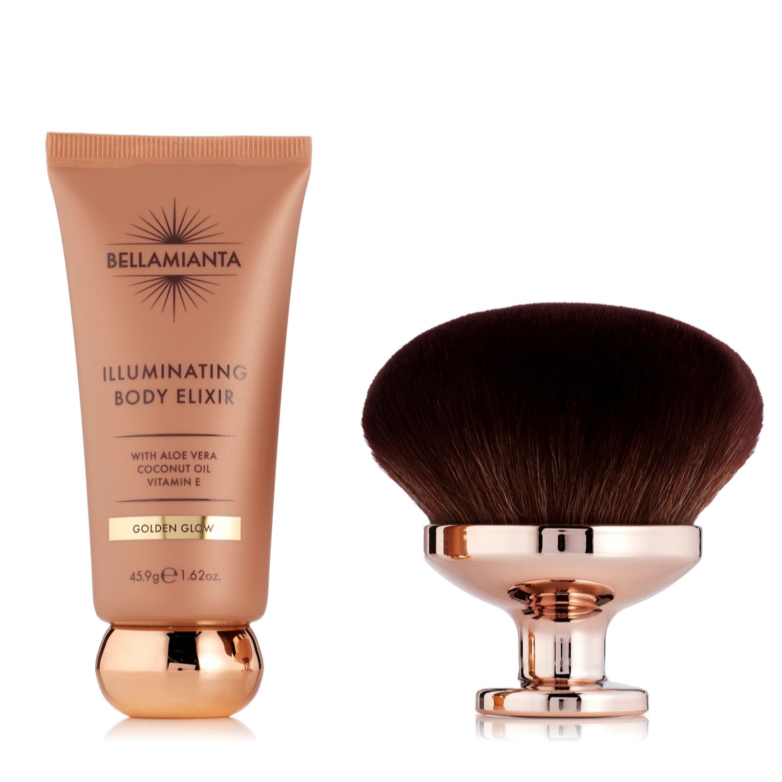 Bellamianta Illuminating Body Elixir & Body Buff Brush
