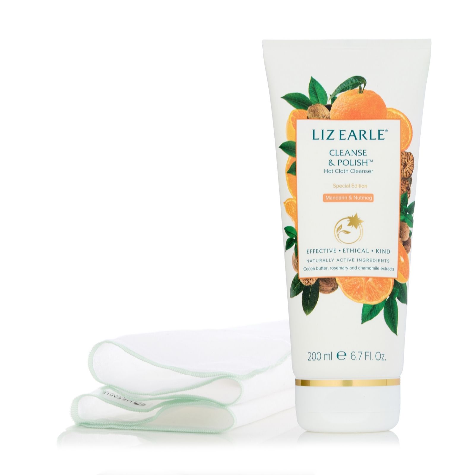 Liz Earle Cleanse & Polish Mandarin & Nutmeg 200ml