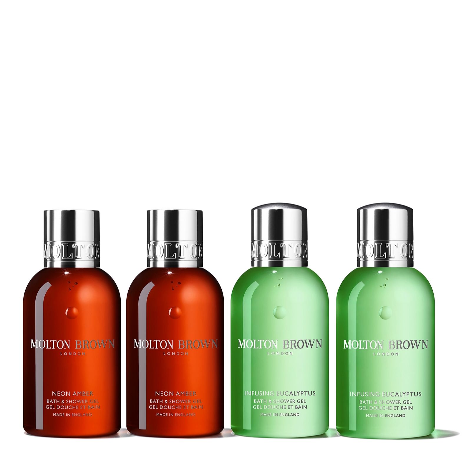 Molton Brown 100ml Bath and Shower Gel Quad