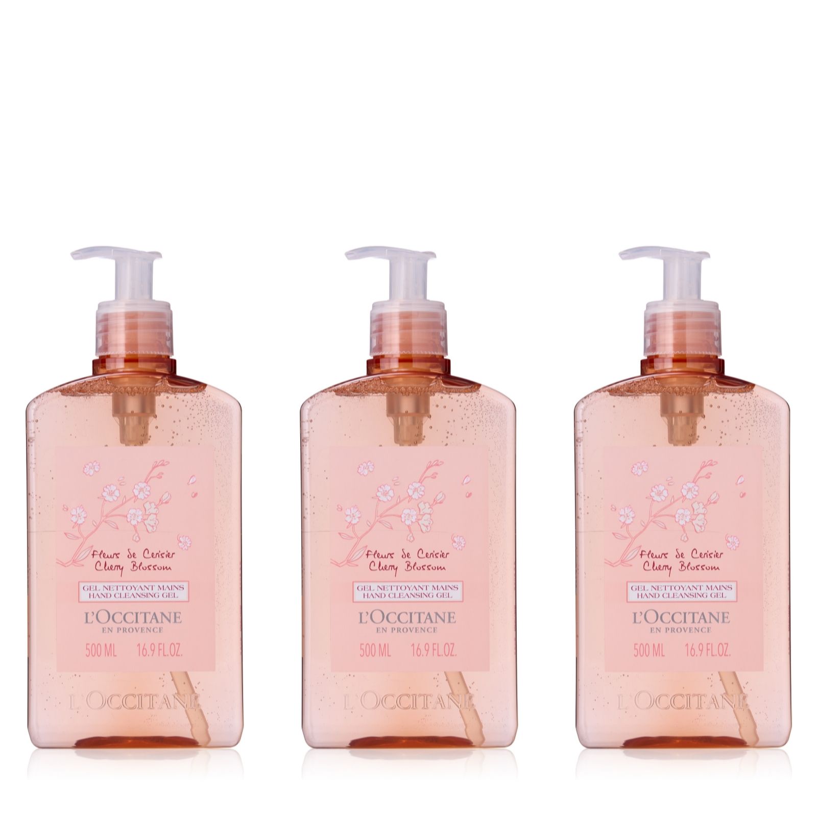 L'Occitane Cherry Blossom Shower Gel Trio