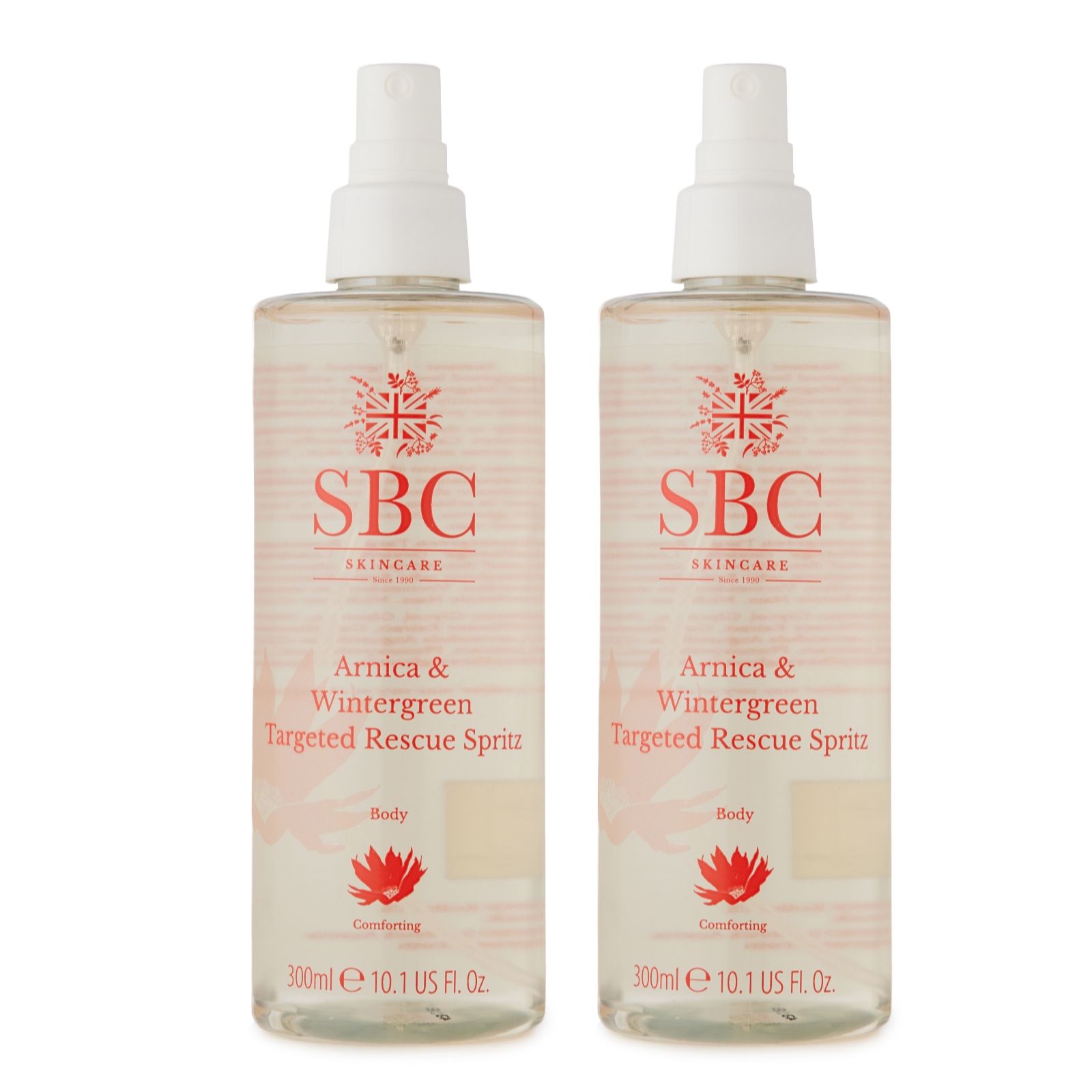 SBC Supersize Arnica & Wintergreen Targeted Rescue Spritz 300ml Duo