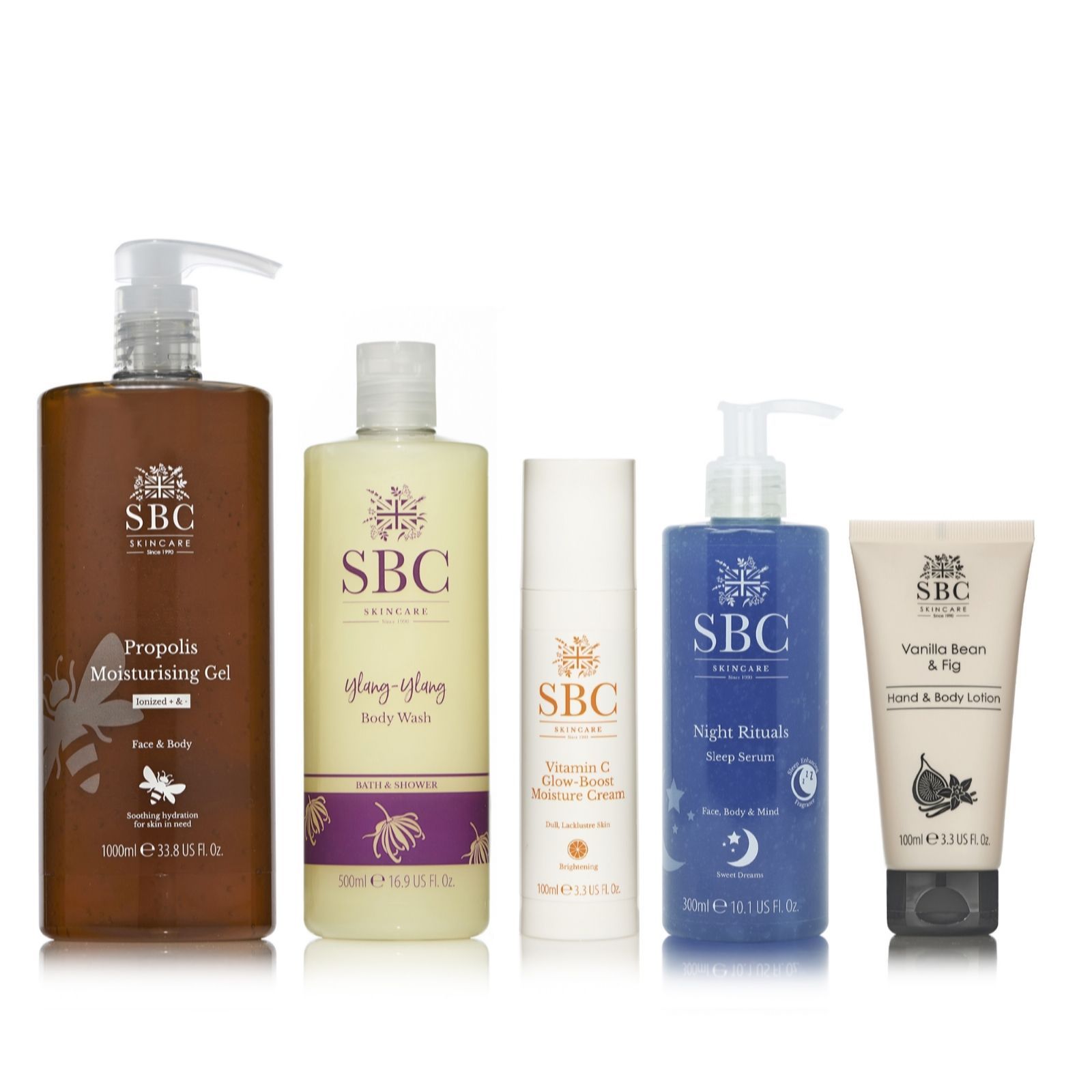 SBC Simply Beautiful 5 Piece Face & Body Collection