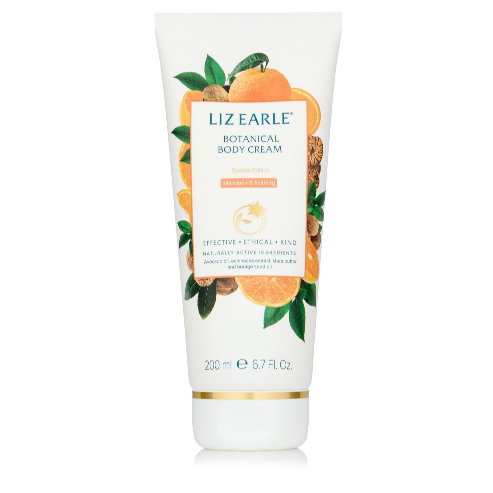 Liz Earle Botanical Body Cream Mandarin & Nutmeg 200ml