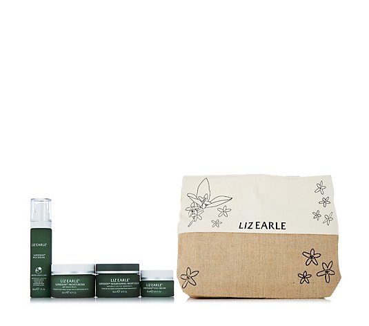 Liz Earle Superskin Day to Night Supercharged 4 Piece Regime