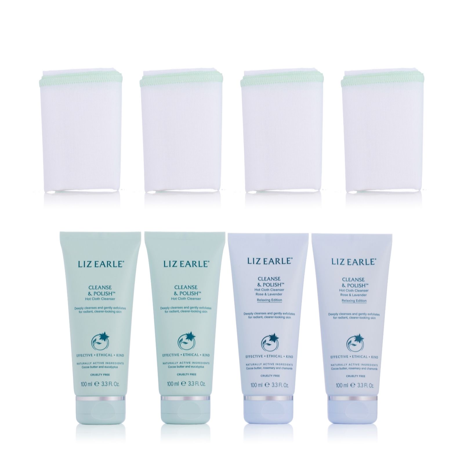Liz Earle 4 Piece Cleanse & Polish Heroes Collection