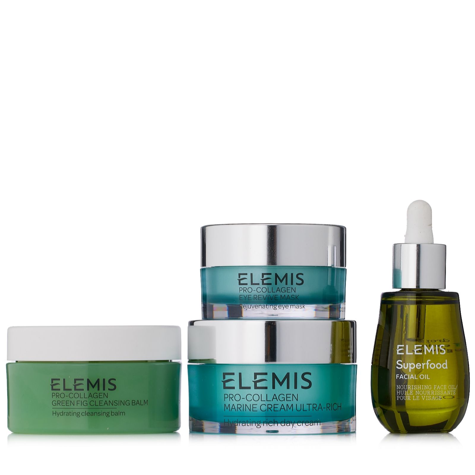 Elemis Pro-Collagen & Superfood Skin Essentials 4 Piece Collection