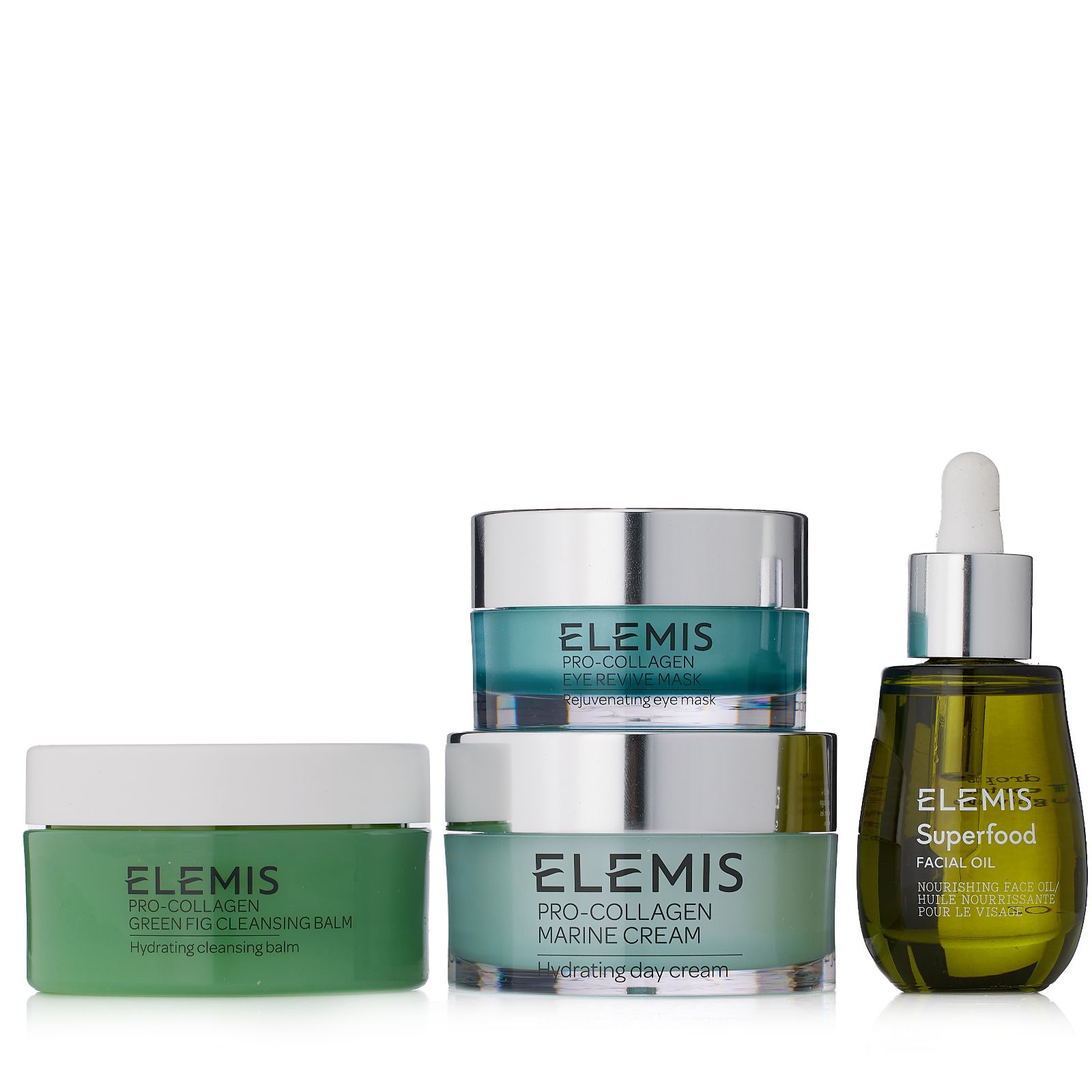 Elemis Pro-Collagen & Superfood Skin Essentials 4 Piece Collection