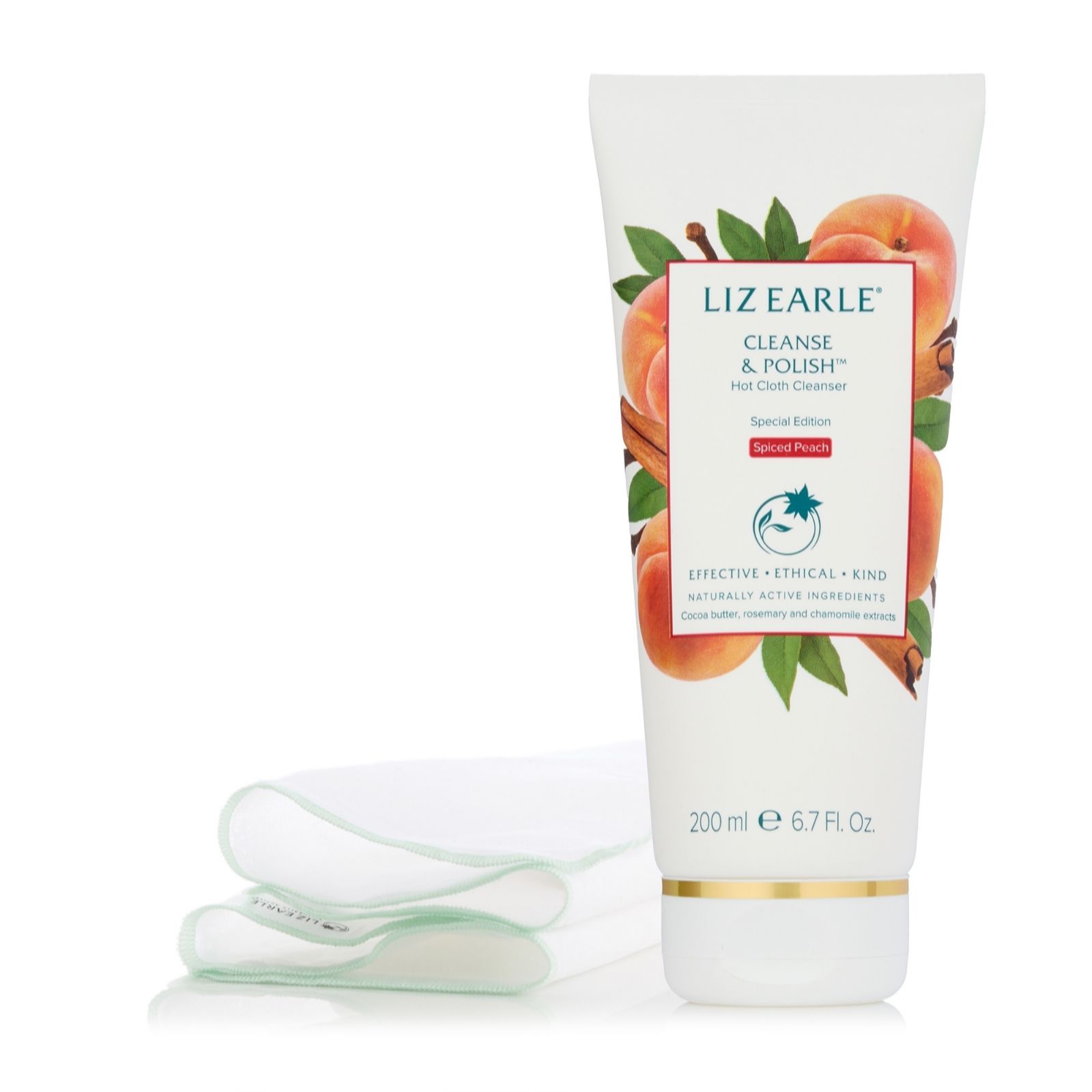 Liz Earle Cleanse & Polish Spiced Peach 200ml