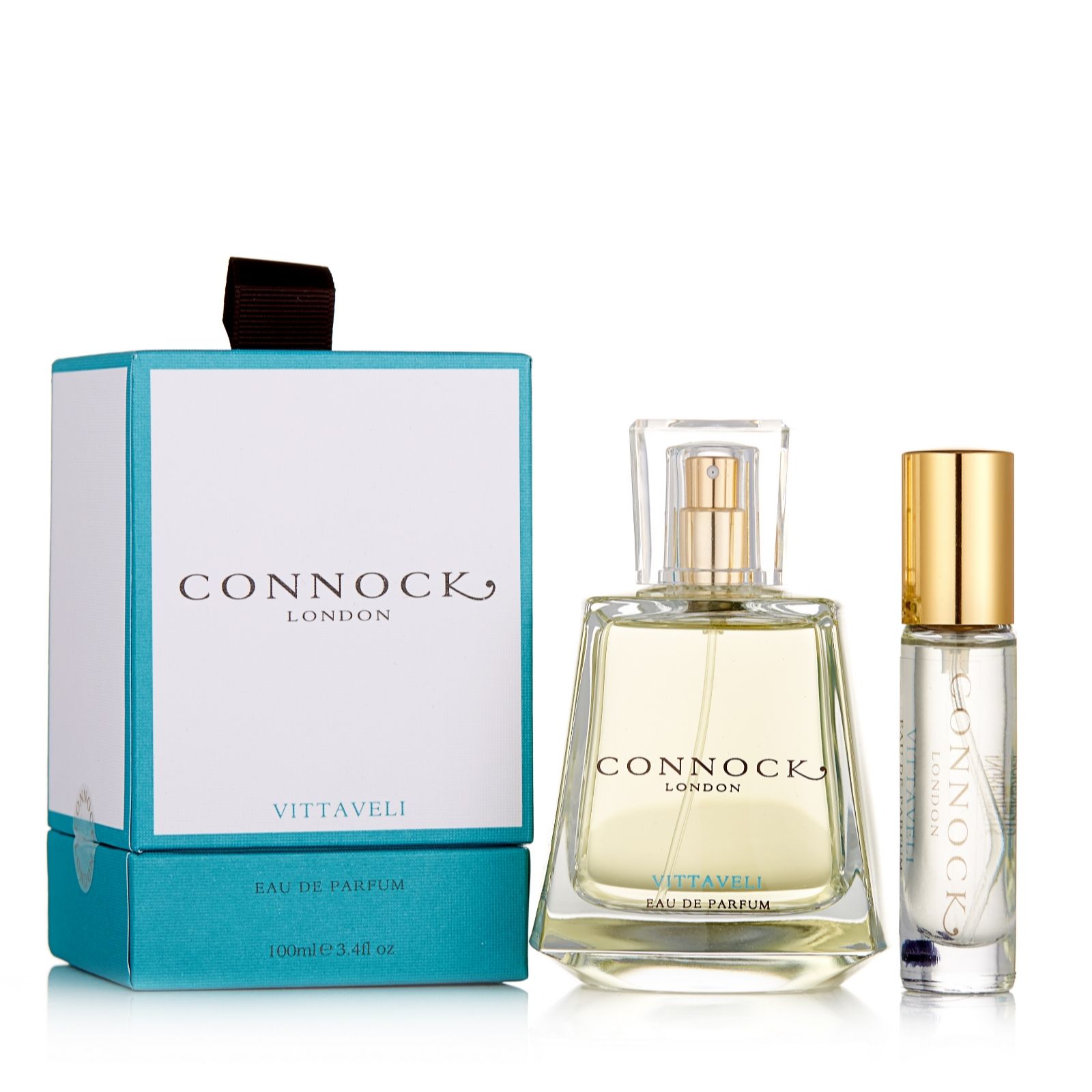 Connock London Vittaveli Eau de Parfum Home And Away Set QVC UK