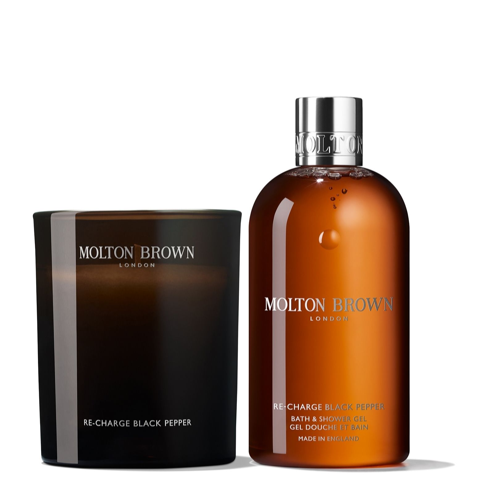 Molton Brown Body Wash and Candle Collection