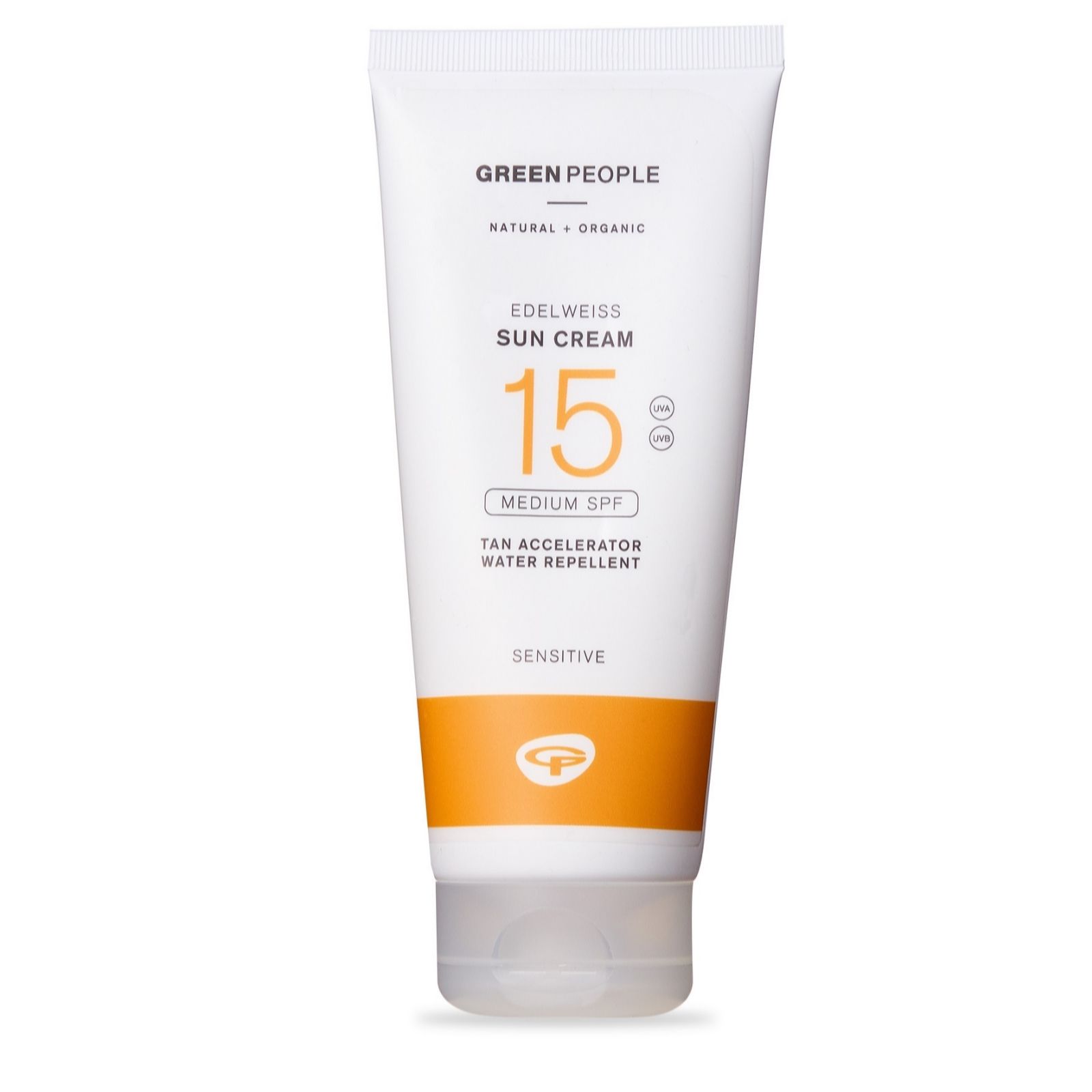 Green People Edelweiss Tan Accelerator Sun Cream SPF15