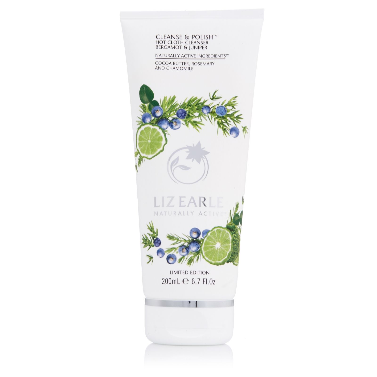 Liz Earle Limited Edition Juniper And Bergamot Cleanse And Polish 200ml Qvc Uk