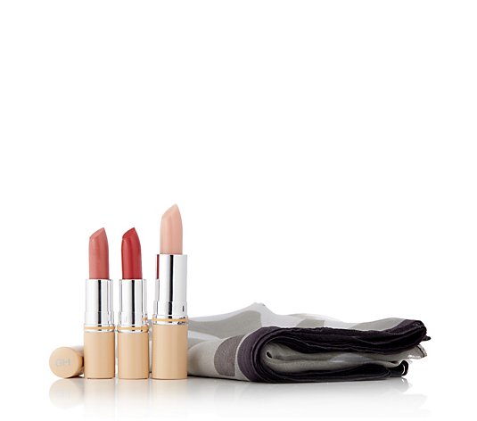 Gale Hayman 3 Piece Lip Lift Collection with Scarf