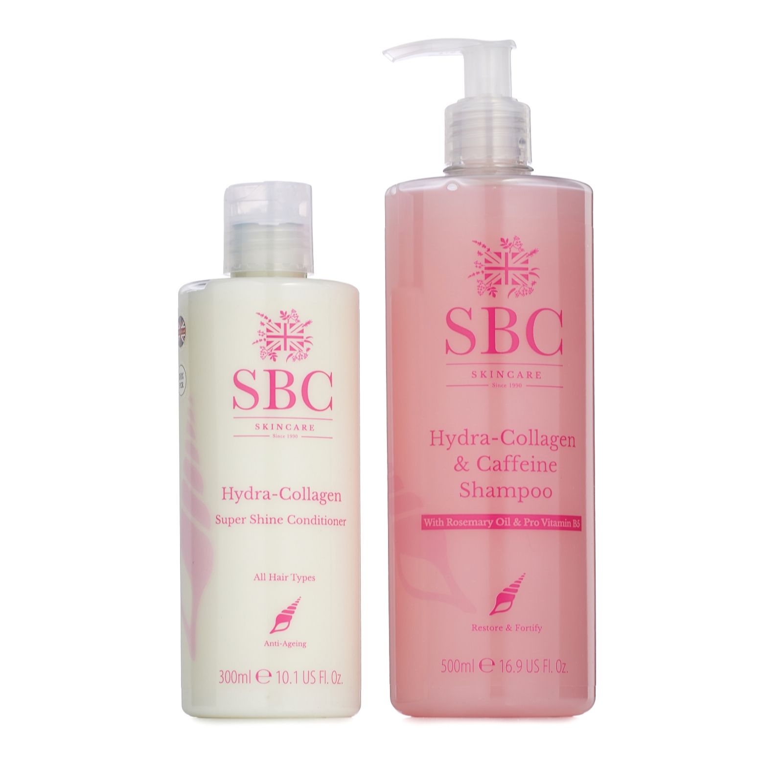 SBC Hydra-Collagen & Caffeine Reviving Hair Collection