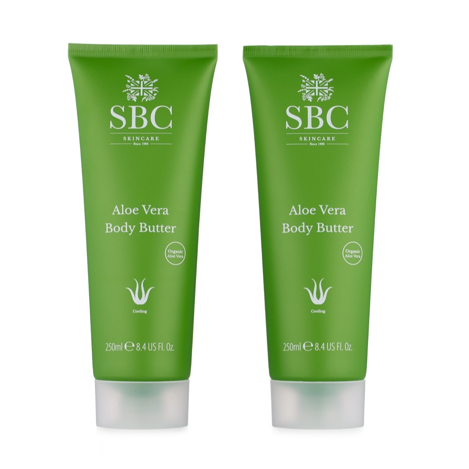 SBC Aloe Vera Body Butter 250ml Duo