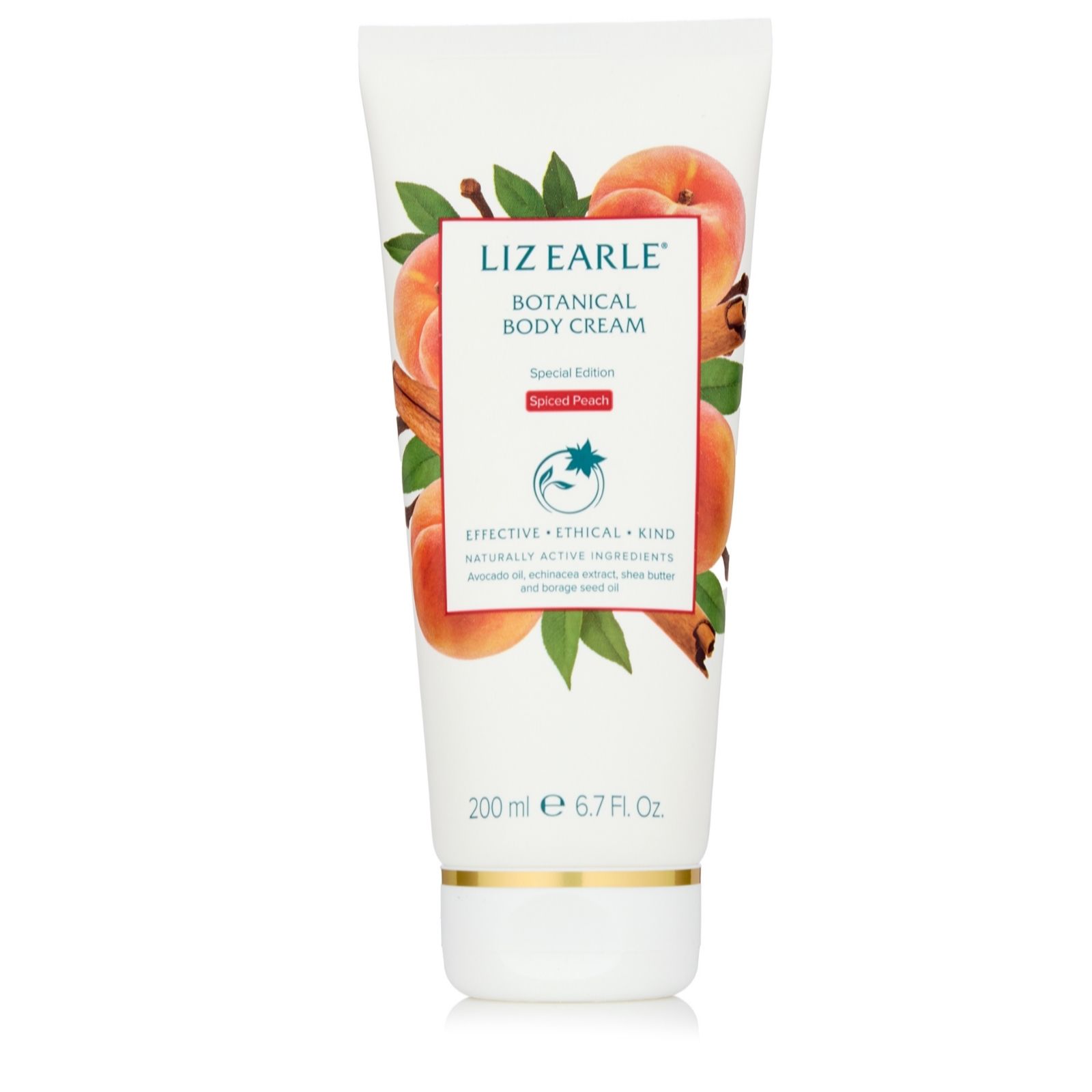 Liz Earle Botanical Body Cream Spiced Peach 200ml