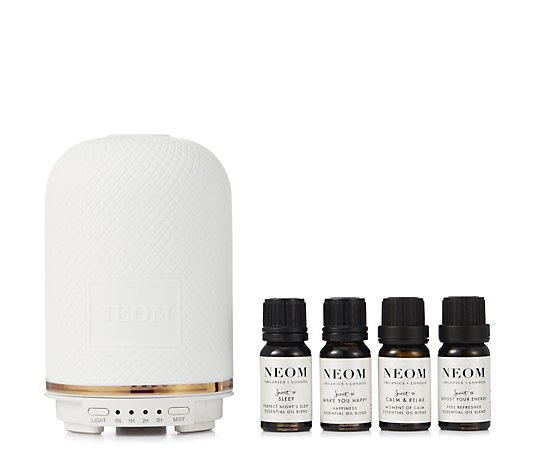 Neom Wellbeing Pod with 4 Essential Oil Blends