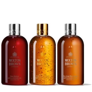 Molton Brown 3 Piece Woody & Floral Body Wash 300ml Set