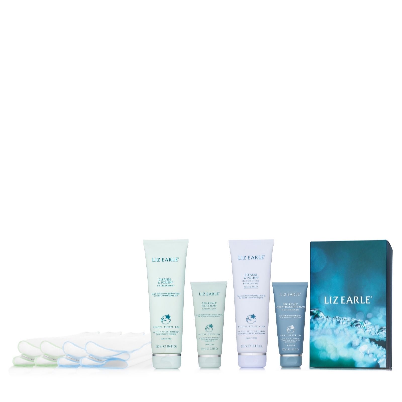 Liz Earle Supersize Skin Repair Day & Night 4 Piece Collection