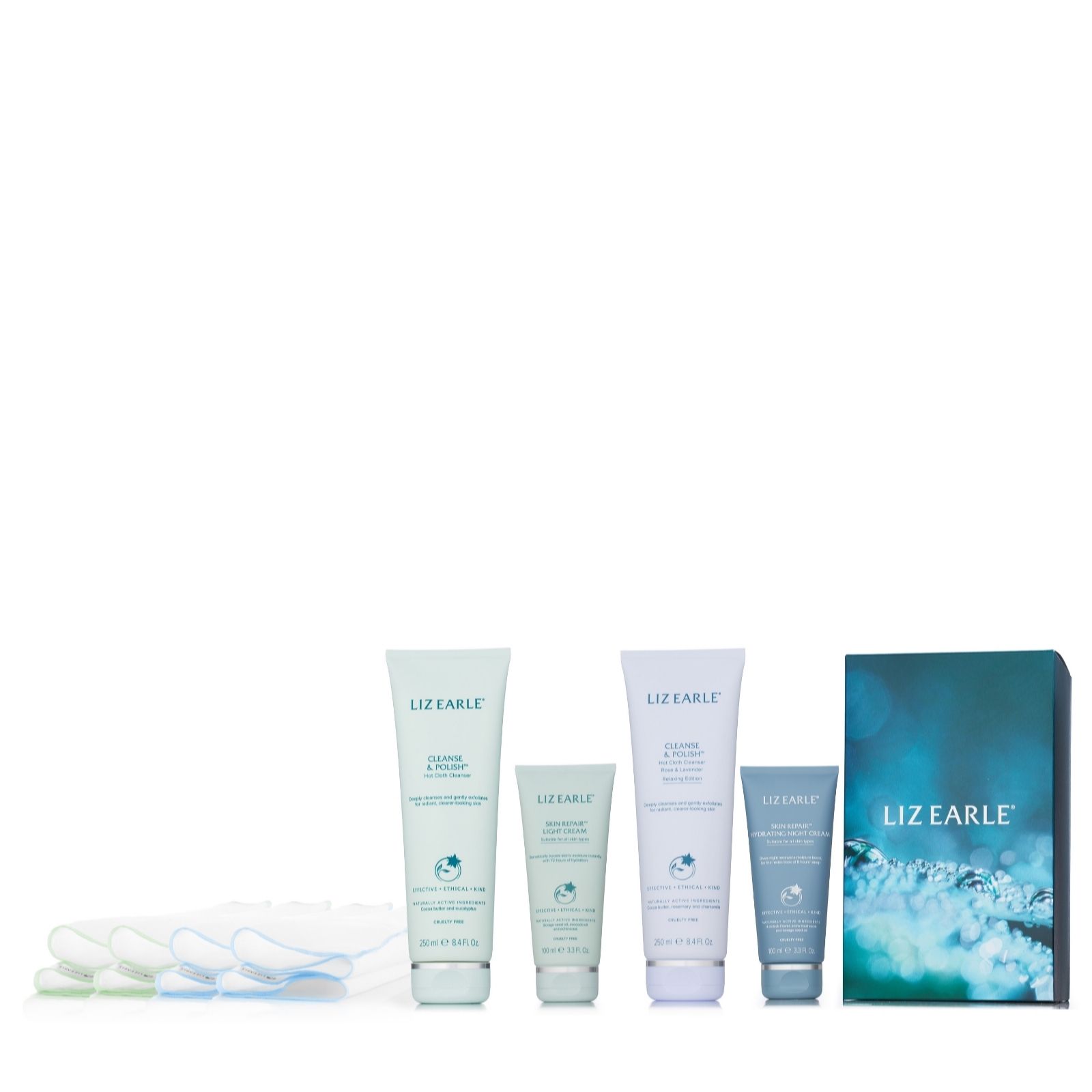 Liz Earle Supersize Skin Repair Day & Night 4 Piece Collection