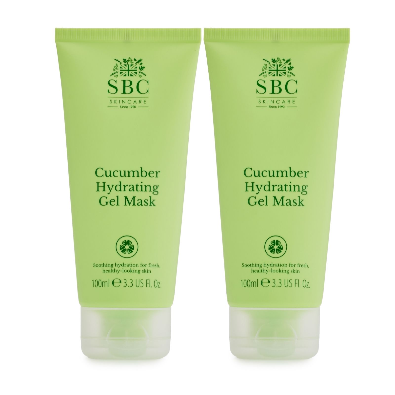 SBC Hydrating Cucumber Mask 100ml Duo