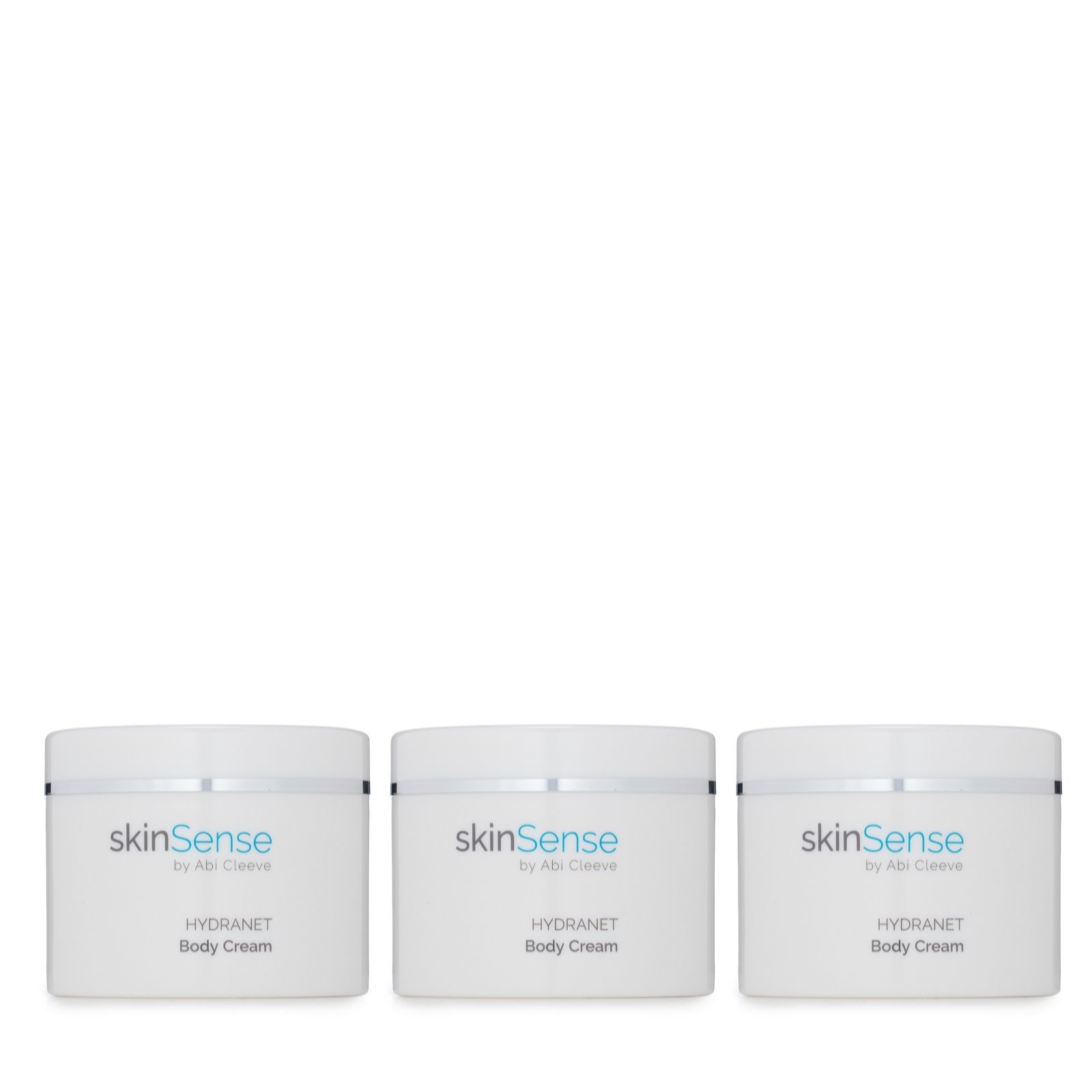 SkinSense Hydranet Moisturising Body Cream 400ml x3