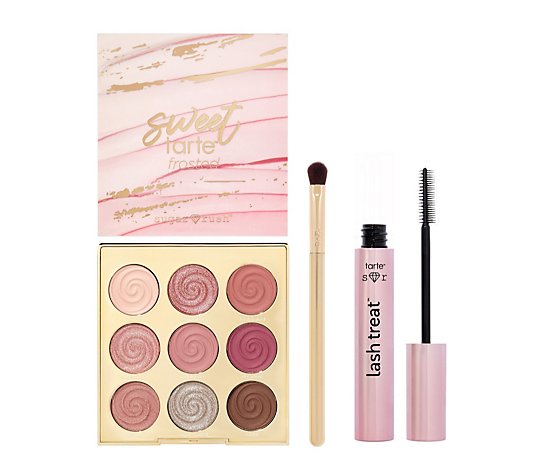 tarte 3 Piece Frosted Eyeshadow Palette Collection