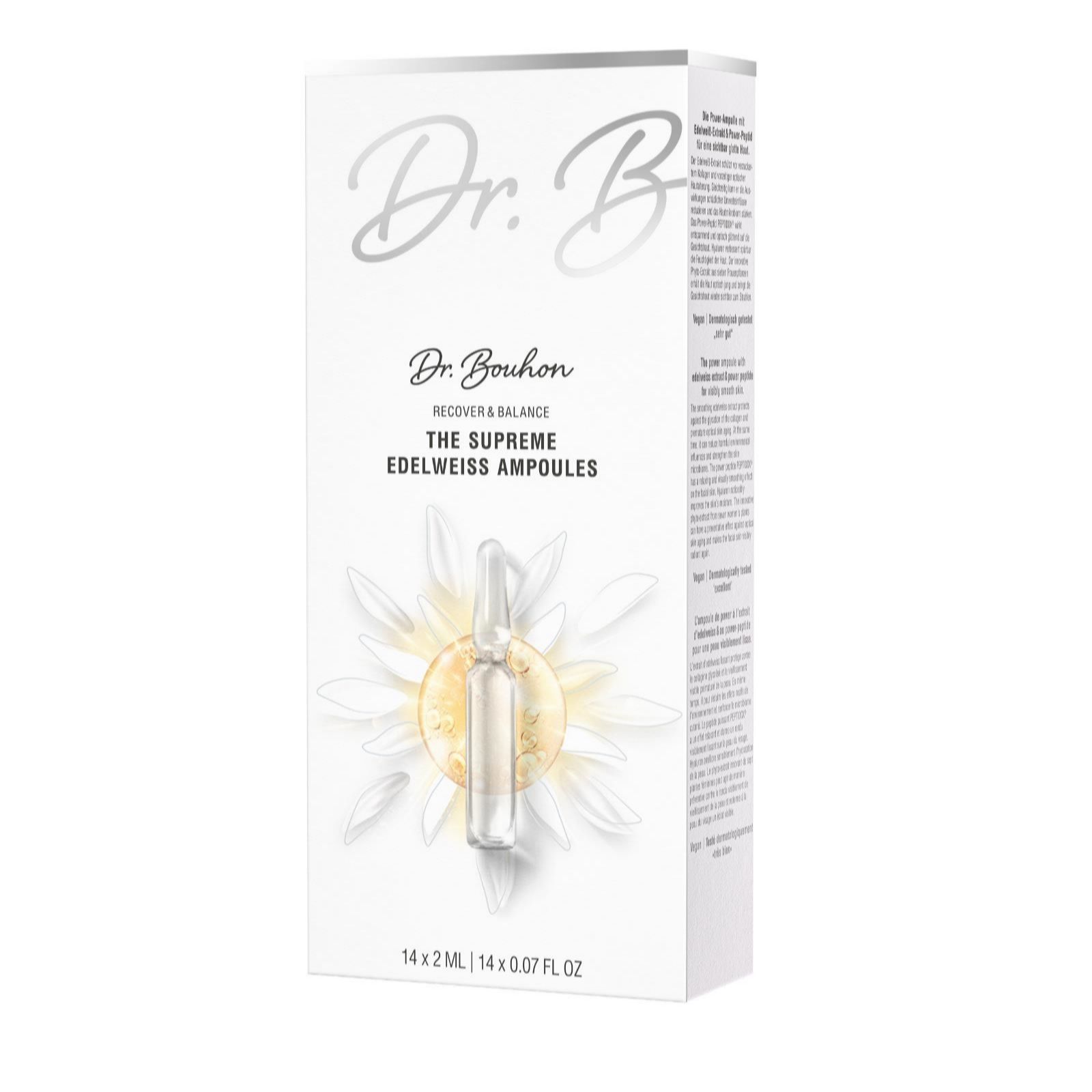 Dr Bouhon 14x2ml Edelweiss Ampoules