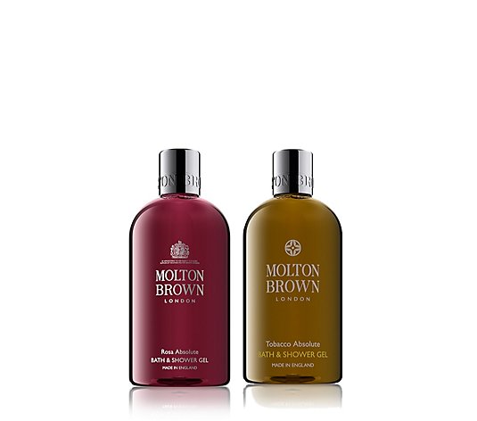 Molton Brown 2 Piece Rosa Absolute & Tobacco Absolute Bathing Collection