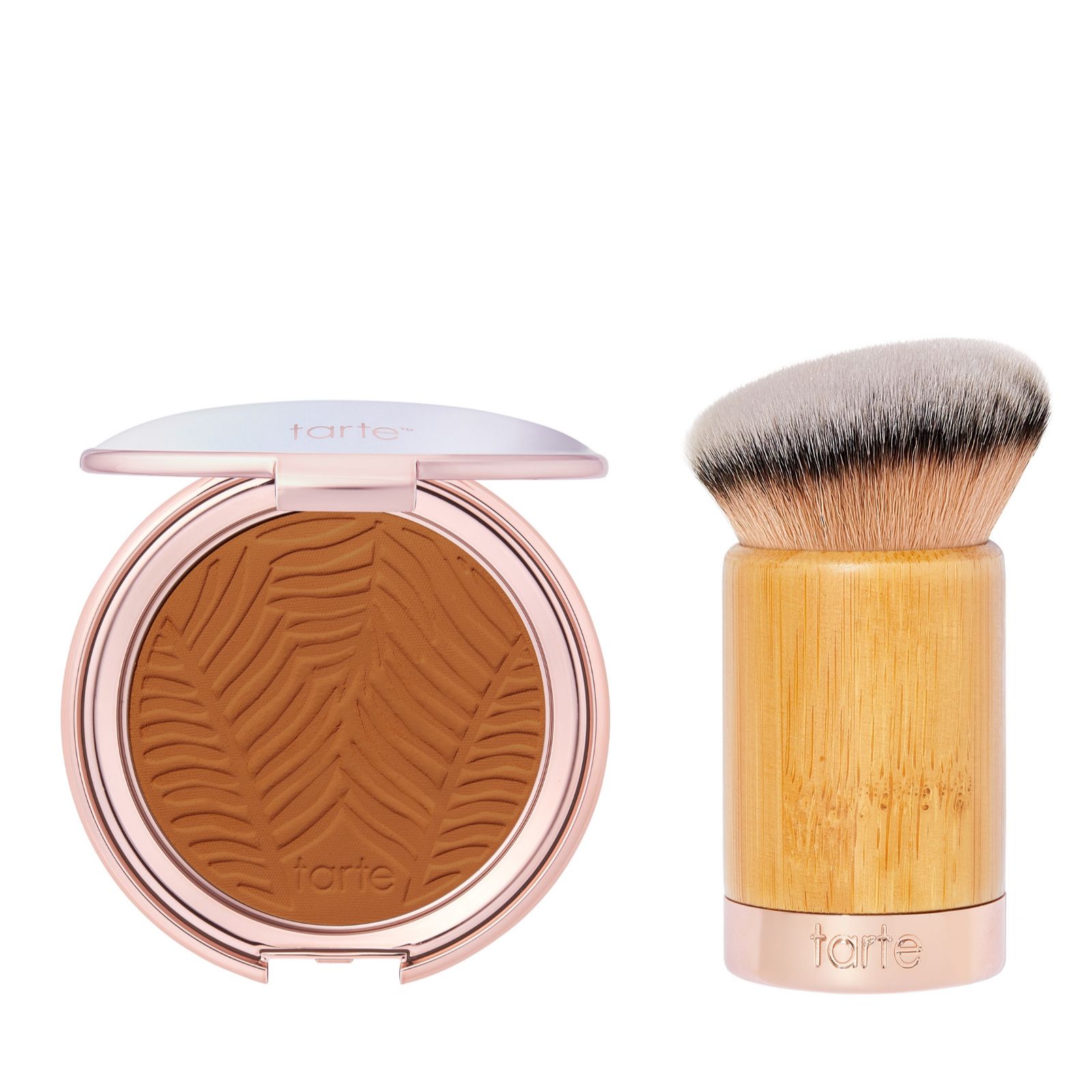 tarte Amazonian Clay Blurring Powder Foundation & Brush